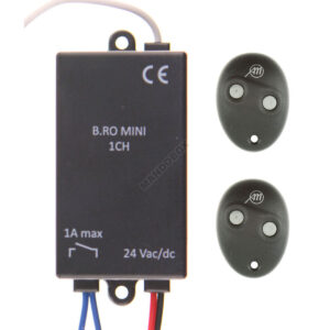 Kit Récepteur/Télécommandes ALLMATIC B.RO mini B.ROSTAR