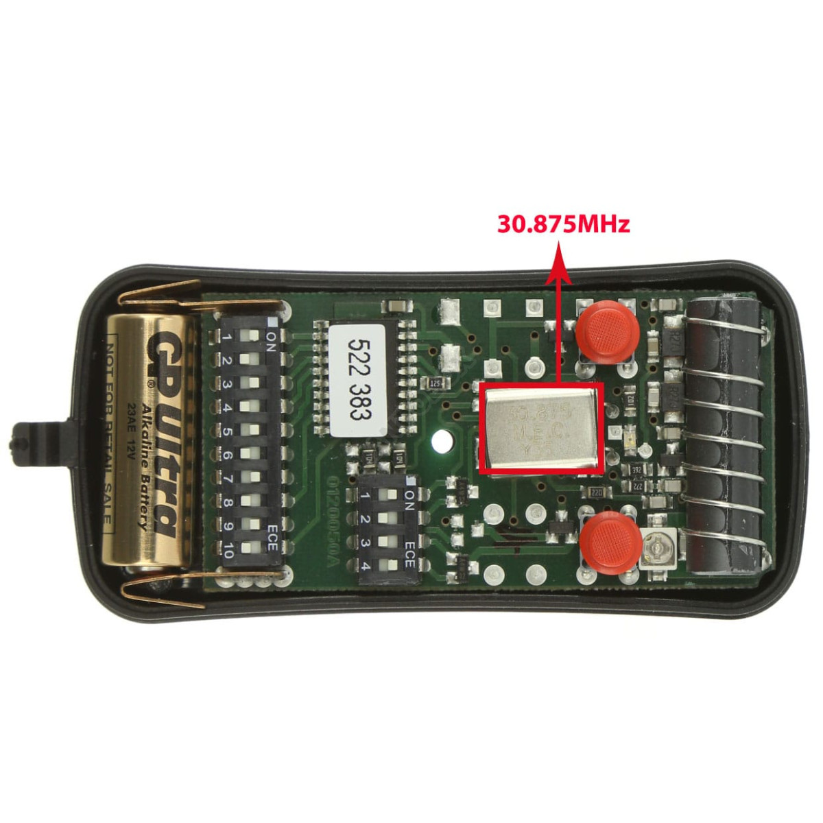 Télécommande ALLMATIC AKMY4 30.875 MHz – Image 6