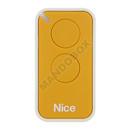 Mando de garaje NICE INTI 2 amarillo - Imagen 4
