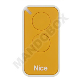 Mando de garaje NICE INTI 2 amarillo